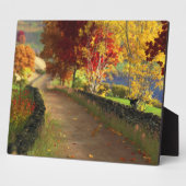 Herbst im Glen Plaque Fotoplatte (Seite)