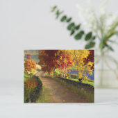 Herbst im Glen Postkarte (Stehend Vorderseite)