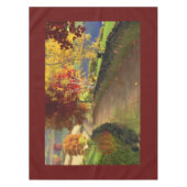 Herbst im Glen-Tablett Tischdecke (Vorderseite)