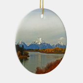 Herbst im Grand Teton Nationalpark Keramikornament (Rechts)