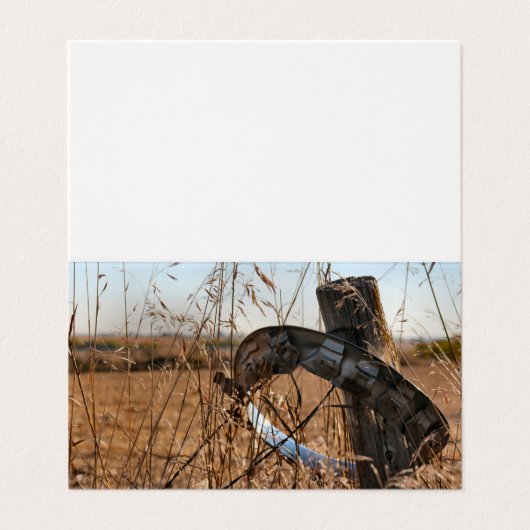 Herbst im Herzen Visitenkarten (Außenseite Aufgefaltet)