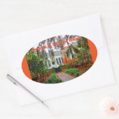 Herbst im Hilton Head Coastcovery Museum HHI Ovaler Aufkleber (Umschlag)