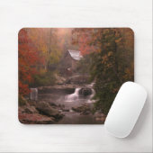 Herbst im Holz Mousepad (Mit Mouse)