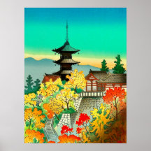 Herbst im Kiyomizu-Tempel in Kyoto-Koyo