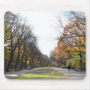 Herbst im New Yorker Riverside Park NYC-Foto Mousepad