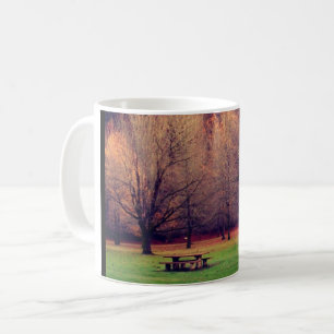 Herbst im Oxbow Regional Park, Oregon Kaffeetasse
