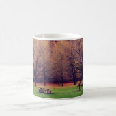 Herbst im Oxbow Regional Park, Oregon Kaffeetasse (Mittel)