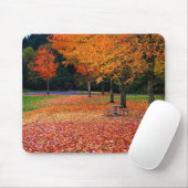 Herbst im Park Mousepad (Mit Mouse)