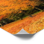 Herbst im Park, Oregon Poster (Ecke)