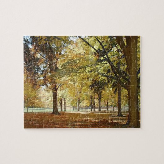 Herbst im Park Puzzle (Horizontal)