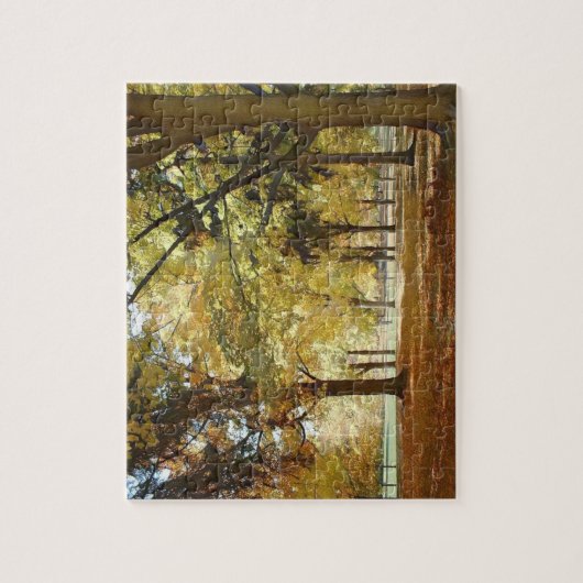 Herbst im Park Puzzle (Vertikal)