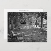 Herbst im Park: Tokio Postkarte (Vorne/Hinten)