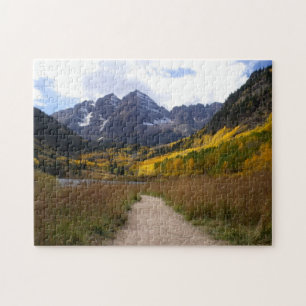 Herbst im Puzzle Maroon Bells Colorado