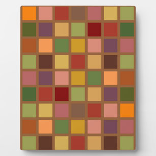 Herbst im Quadrat Fotoplatte