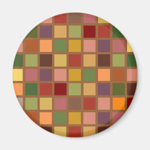 Herbst im Quadrat Magnet