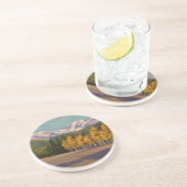 Herbst im Rockies-Untersetzer Sandstein Untersetzer (Seite)