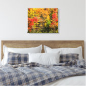 Herbst im Sims Pond North Carolina, Blue Ridge Leinwanddruck (Insitu (Schlafzimmer))