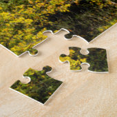 Herbst im Sims Pond North Carolina, Blue Ridge Puzzle (Seite)