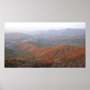 Herbst im Tal Poster
