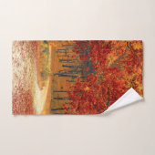 Herbst im Wald Badhandtuch Set (Handtuch)