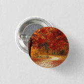 Herbst im Wald Button (Vorne & Hinten)