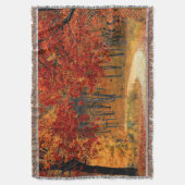 Herbst im Wald Decke (Vorderseite Vertikal)