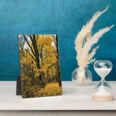 Herbst im Wald Fotoplatte (Seite)