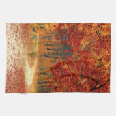 Herbst im Wald Geschirrtuch (Horizontal)