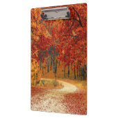 Herbst im Wald Klemmbrett (Links)