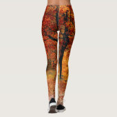 Herbst im Wald Leggings (Rückseite)