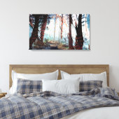 Herbst im Wald Leinwanddruck (Insitu (Schlafzimmer))