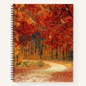 Herbst im Wald Notizblock (Vorderseite)