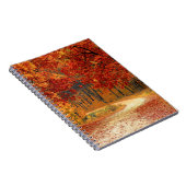 Herbst im Wald Notizblock (Rechte Seite)