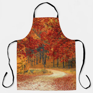 Herbst im Wald Schürze
