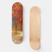 Herbst im Wald Skateboard (Vorderseite)