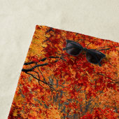 Herbst im Wald Strandtuch (Beispiel)