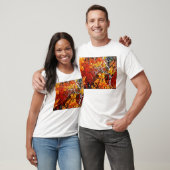 Herbst im Wald - T - Shirt Malerei (Unisex)