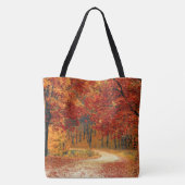 Herbst im Wald Tasche (Rückseite)