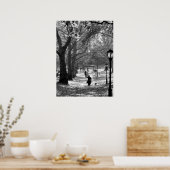 Herbst im Zentralpark 06 25 Poster (Küche)