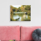 Herbst im Zentralpark Leinwanddruck (Insitu (Wohnzimmer))