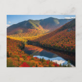 Herbst in Adirondack Postkarte (Vorderseite)