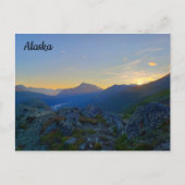 Herbst in Alaska Postkarte (Vorderseite)