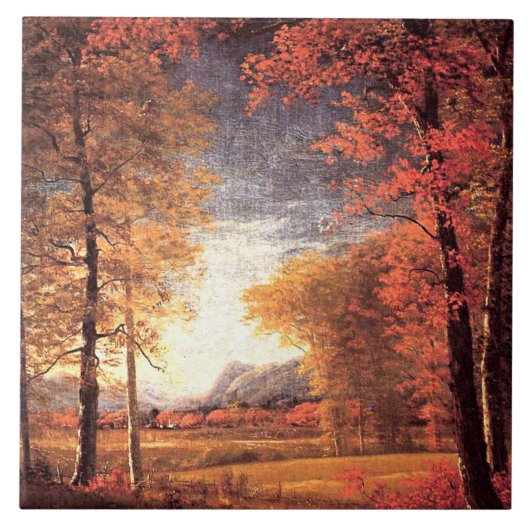 Herbst in Amerika, Oneida Landkreis, New York, Fliese (Vorderseite)