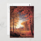 Herbst in Amerika, Oneida Landkreis, New York Postkarte (Vorne/Hinten)