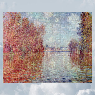 Herbst in Argenteuil von Claude Monet Puzzle