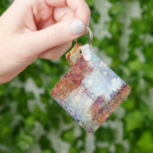 Herbst in Argenteuil von Claude Monet Schlüsselanhänger