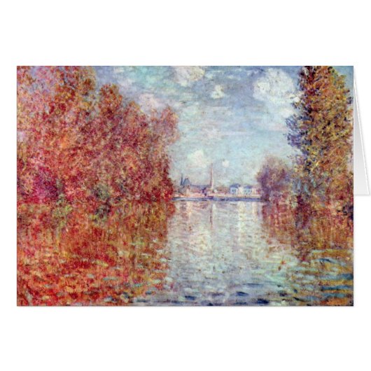 Herbst in Argentinien von Claude Monet (Vorderseite (Horizontal))