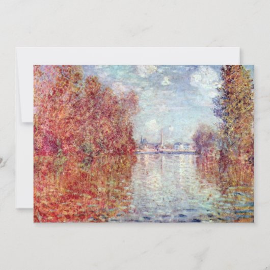 Herbst in Argentinien von Claude Monet (Vorderseite)