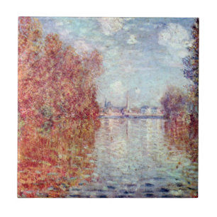 Herbst in Argentinien von Claude Monet Fliese