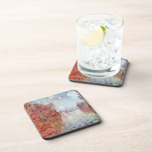 Herbst in Argentinien von Claude Monet Getränkeuntersetzer (Rechte Seite)